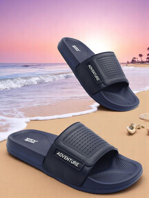 TRV Boys & Girls Slip On Slipper Flip Flop(Blue , 7-8 Years)