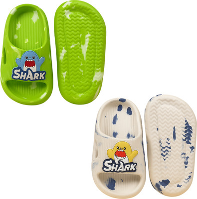 ONFEET Boys & Girls Slip On Slipper Flip Flop(Multicolor , 2.5-3 Years)