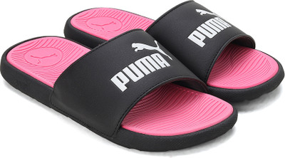 PUMA Boys & Girls Slip On Slipper Flip Flop(Black , 13-14 Years)
