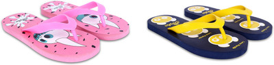 Dorha Boys & Girls Slip On Slipper Flip Flop(Pink , 5-5.5 Years)