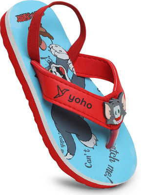 Yoho Tom & Jerry Boys & Girls Slip On Slipper Flip Flop(Multicolor , 2 Year - 3 Year)