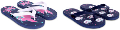 Dorha Boys & Girls Slip On Slipper Flip Flop(Blue , 4.5-5 Years)