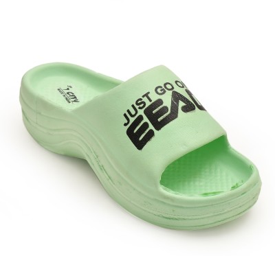 RADHIKA GROUP Women Slides(Green , 4)