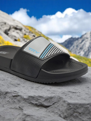 TRV Boys & Girls Slip On Slipper Flip Flop(Black , 4-5 Years)