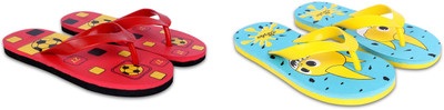 Dorha Boys & Girls Slip On Slipper Flip Flop(Blue , 8 - 9 Years)