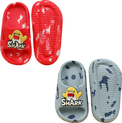 ONFEET Boys & Girls Slip On Slipper Flip Flop(Multicolor , 2.5-3 Years)