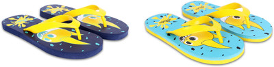 Dorha Boys & Girls Slip On Slipper Flip Flop(Multicolor , 4-4.5 Years)