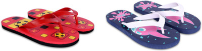 Dorha Boys & Girls Slip On Slipper Flip Flop(Blue , 5.5-6 Years)