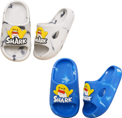 SMARTOTS Boys & Girls Slip On Slipper Flip Flop(Multicolor , 4.5-5 years)