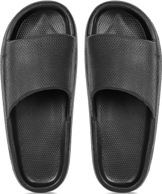 RADHIKA GROUP Men Slides(Black , 10)