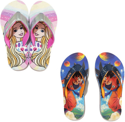 ERA Boys & Girls Slip On Slipper Flip Flop(Pink , 8-9 Years)