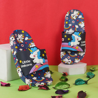 KILLER Boys & Girls Slip On Slipper Flip Flop(Multicolor , 4.5-5 Years)