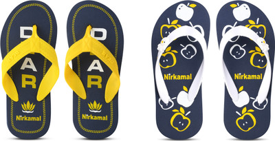 Nirkamal Boys & Girls Slip On Slipper Flip Flop(Multicolor , 6 - 7 Years)