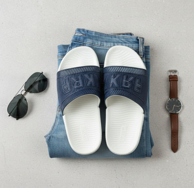Vintex Boys Slip On Slipper Flip Flop(Blue ,)