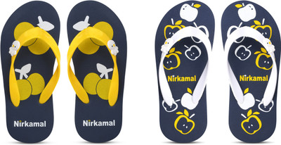 Nirkamal Boys & Girls Slip On Slipper Flip Flop(Multicolor , 4.5-5 Years)