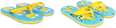 Dorha Boys & Girls Slip On Slipper Flip Flop(Blue , 5.5-6 Years)