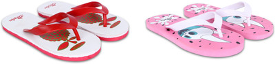 Dorha Boys & Girls Slip On Slipper Flip Flop(Multicolor , 4-4.5 Years)