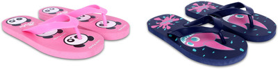 Dorha Boys & Girls Slip On Slipper Flip Flop(Multicolor , 5-5.5 Years)
