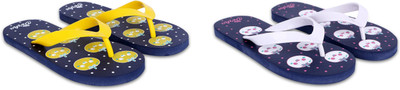 Dorha Boys & Girls Slip On Slipper Flip Flop(Blue , 5-5.5 Years)