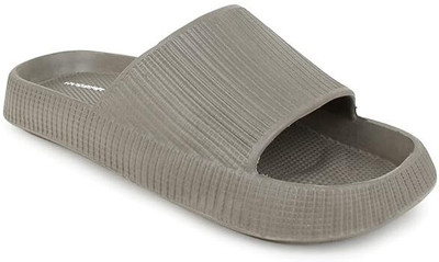 kbhub Boys Slip On Slipper Flip Flop(Grey , 8-10 YEAR)