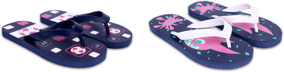 Dorha Boys & Girls Slip On Slipper Flip Flop(Blue , 4.5-5 Years)