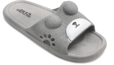 RADHIKA GROUP Women Slides(Grey , 7)