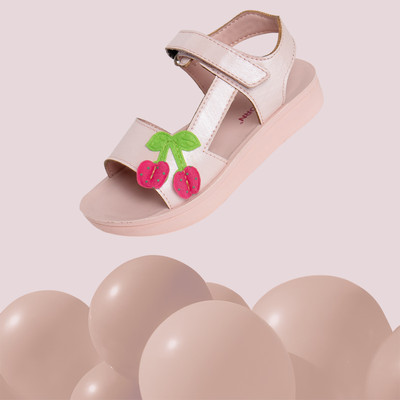 Popcorn Girls Slip On Slipper Flip Flop(Pink , 15 - 16 Years)