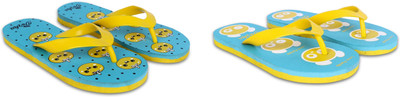Dorha Boys & Girls Slip On Slipper Flip Flop(Blue , 5-5.5 Years)