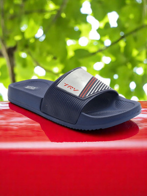 TRV Boys & Girls Slip On Slipper Flip Flop(Blue , 6-7 Years)