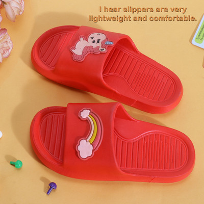 DOCTOR EXTRA SOFT Boys & Girls Slip On Slipper Flip Flop(Red , 3.5-4 Years)