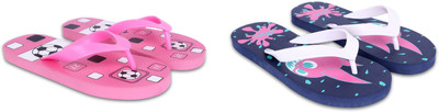 Dorha Boys & Girls Slip On Slipper Flip Flop(Blue , 5.5-6 Years)