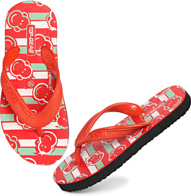 house of common Boys & Girls Slip On Slipper Flip Flop(Red , 4.5-5 Years)