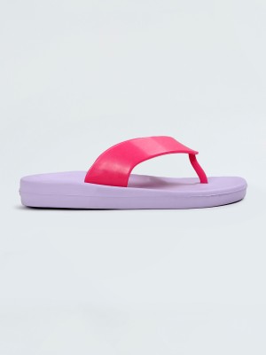 MAX Girls Slip On Slipper Flip Flop(Pink , 16 Years and Above)