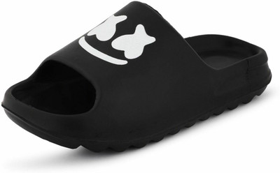 RADHIKA GROUP Men Slides(Black , 9)