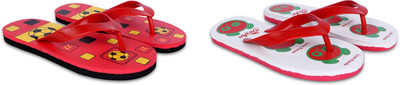 Dorha Boys & Girls Slip On Slipper Flip Flop(Multicolor , 4.5-5 Years)