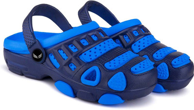 BERSACHE Boys & Girls Velcro Slipper Flip Flop(Blue , 10 - 11 Years)