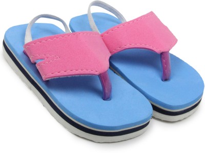 Neska Moda Boys & Girls Slip On Slipper Flip Flop(Blue , 12-24 Months)