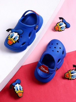 FLITE Boys & Girls Slip-on Clogs(Blue , 7-8 Years)