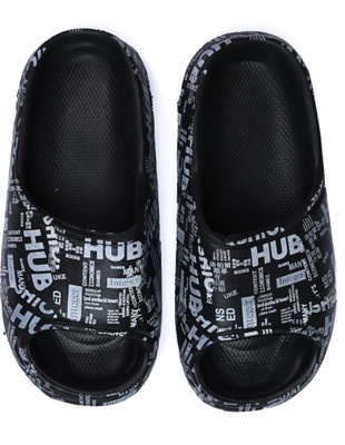 RADHIKA GROUP Men Slides(Black , 7)