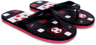 Dorha Boys & Girls Slip On Slipper Flip Flop(Black , 9 - 10 Years)
