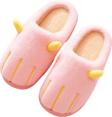 NAT Boys & Girls Slip On Slipper Flip Flop(Pink , 10-11 Year)
