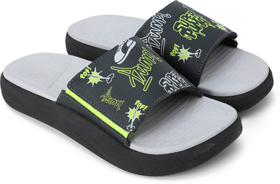 PUMA Boys & Girls Slip On Slipper Flip Flop(Black , 12-13 Years)