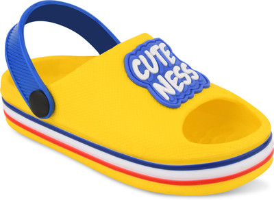 SMARTOTS Boys Slip On Slipper Flip Flop(Yellow , 2.5 - 3 Years)