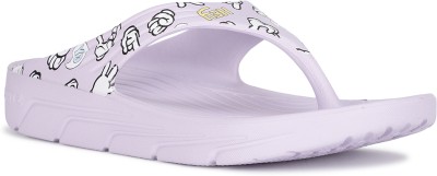 Bata Girls Slip On Slipper Flip Flop(Purple , 9-10 Years)