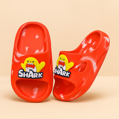 SMARTOTS Boys & Girls Slip On Slipper Flip Flop(Red , 4.5-5 years)
