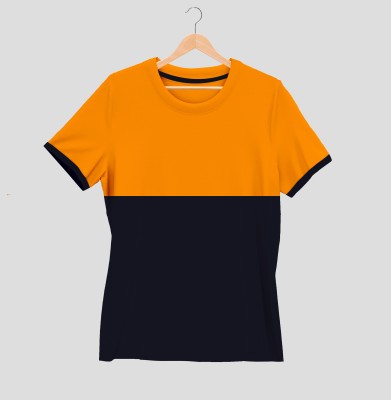 SURTI ENTERPRISES Boys Colorblock Pure Cotton T Shirt(Multicolor, Pack of 1)