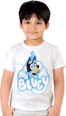 ORATEES Boys Cartoon Pure Cotton Regular T Shirt(White, Pack of 1)