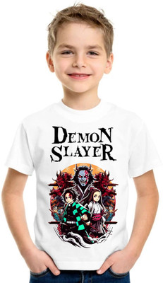 Kid's Yuga Baby Boys & Baby Girls Printed Polyester Regular T Shirt(White, Pack of 1)