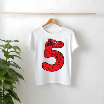 Trending Mahi Fashion Boys & Girls Printed Cotton Blend Regular T Shirt(White, Pack of 1)