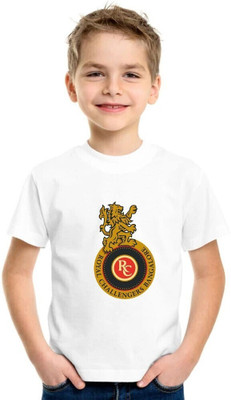 Shubham designer gallery Baby Boys & Baby Girls Printed Polyester Regular T Shirt(White, Pack of 1)